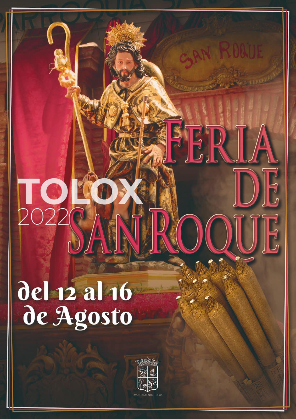Fiestas y cohetá de San Roque 2022 Tolox